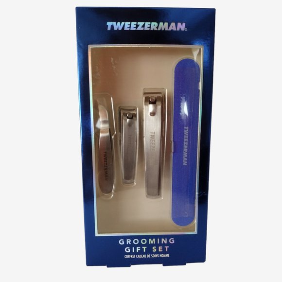 Tweezerman 4 Piece Stainless Steel Nail Grooming Gift Set - Picture 4 of 6